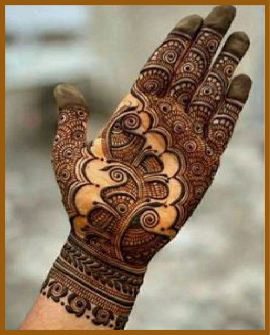 Peacock Focus In Royal Front Hand Mehndi Design